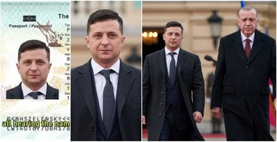 Suklastotam V. Zelenskio pasui panaudota nuotrauka