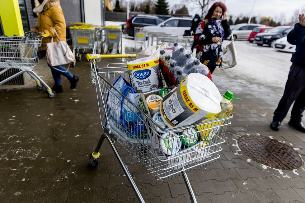 Prekės (Lukas Balandis/ BNS nuotr.)