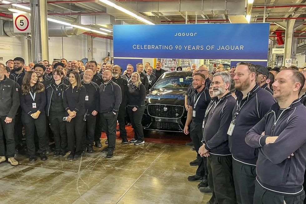 Paskutinis „Jaguar F-Pace“ (nuotr. gamintojo)