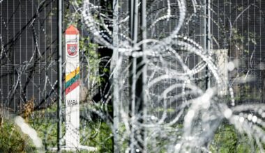 Lenkija įrenginėja pirmuosius kovos su dronais sistemos elementus pasienyje su Baltarusija