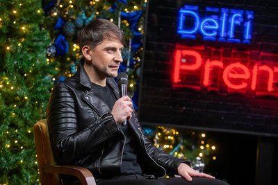  Delfi premjera. Alanas Chošnau