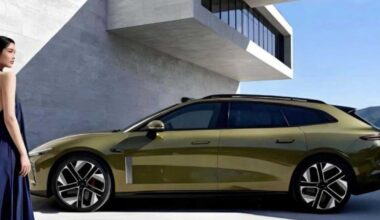 Įspūdingas kiniškas elektrinis automobilis: trys varikliai, generatorius ir LiDAR ant stogo