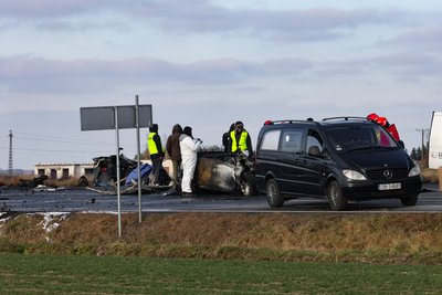 Per autoavariją Lenkijoje žuvo šeši žmonės
