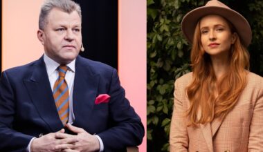 Po kandaus klausimo apie vyrą Mantas Adomėnas vėl viešai kreipėsi į Vaidą Baranovę