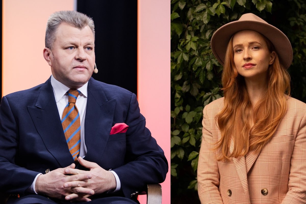 Po kandaus klausimo apie vyrą Mantas Adomėnas vėl viešai kreipėsi į Vaidą Baranovę