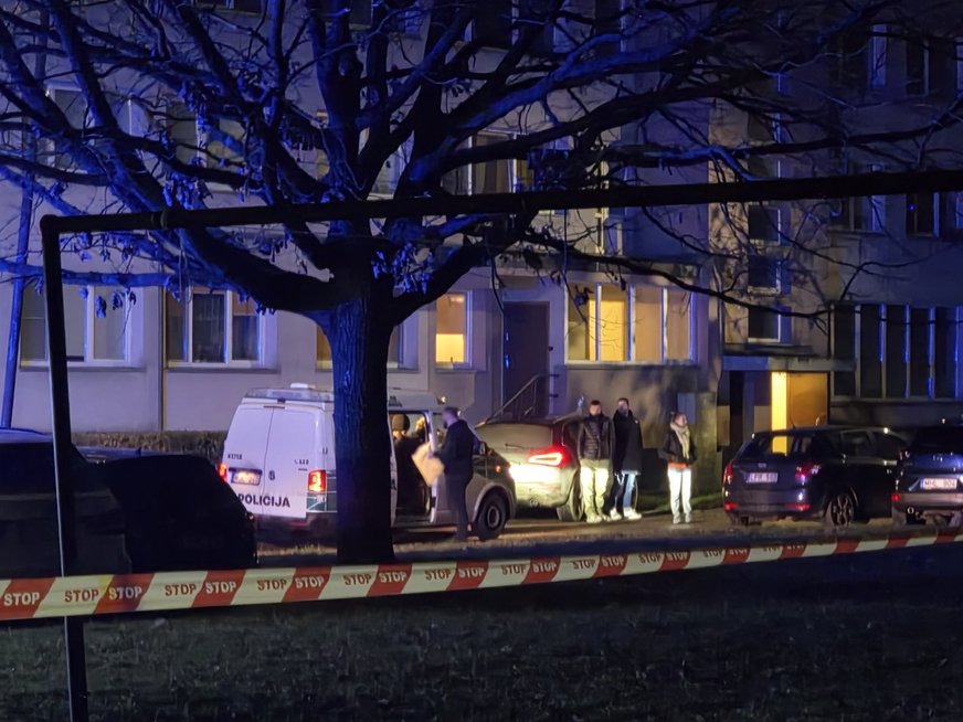 Nužudymas (nuotr. Vaidos Girčės)