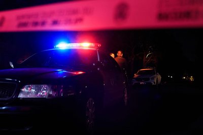 Policija prie mirtinai subadyto grežisieriaus Robo Reinerio namų