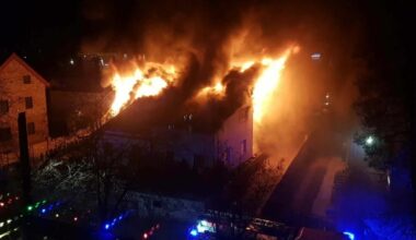 Šv. Kalėdų vakarą Kaune atvira liepsna degė namas