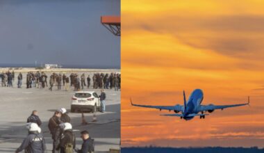 Uždarytas Kretos Herakliono oro uostas, protestuotojai prasiveržė ant pakilimo tako