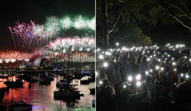 Australija jau sutiko Naujuosius metus: prieš fejerverkų šou – jautri tylos minutė