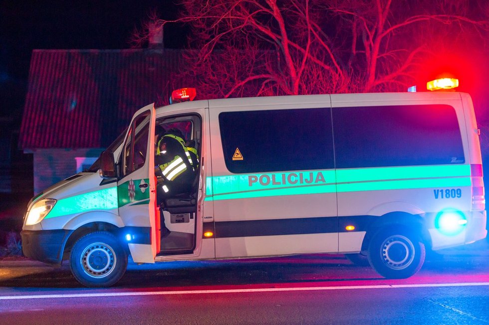 Policija (nuotr. Broniaus Jablonsko)