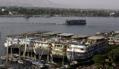 Egipte susidūrė kruiziniai laivai, žuvo turistė