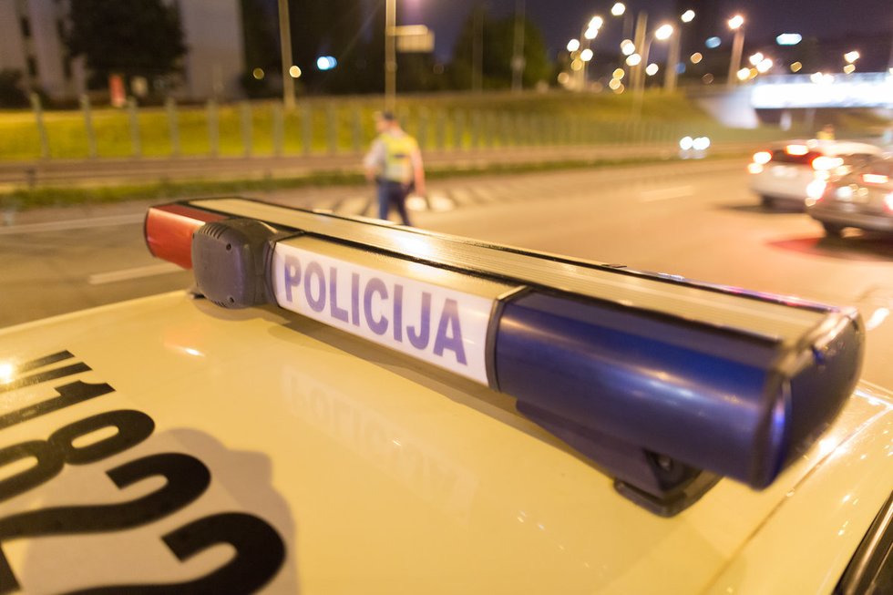Policija (nuotr. Broniaus Jablonsko)