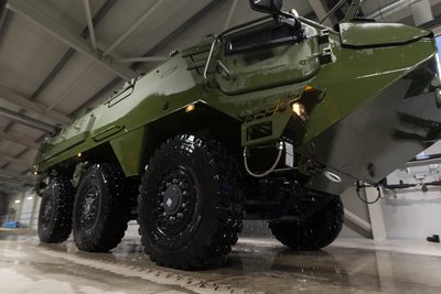 Patria 6x6 šarvuotas transporteris