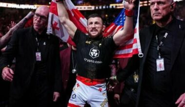 Geriausi 2025 m. UFC kovotojai: kas šiais metais išsiskyrė labiausiai?