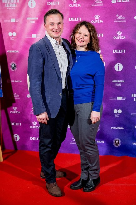 Giedrius Leškevičius su žmona Gina (Nuotr. BNS foto)