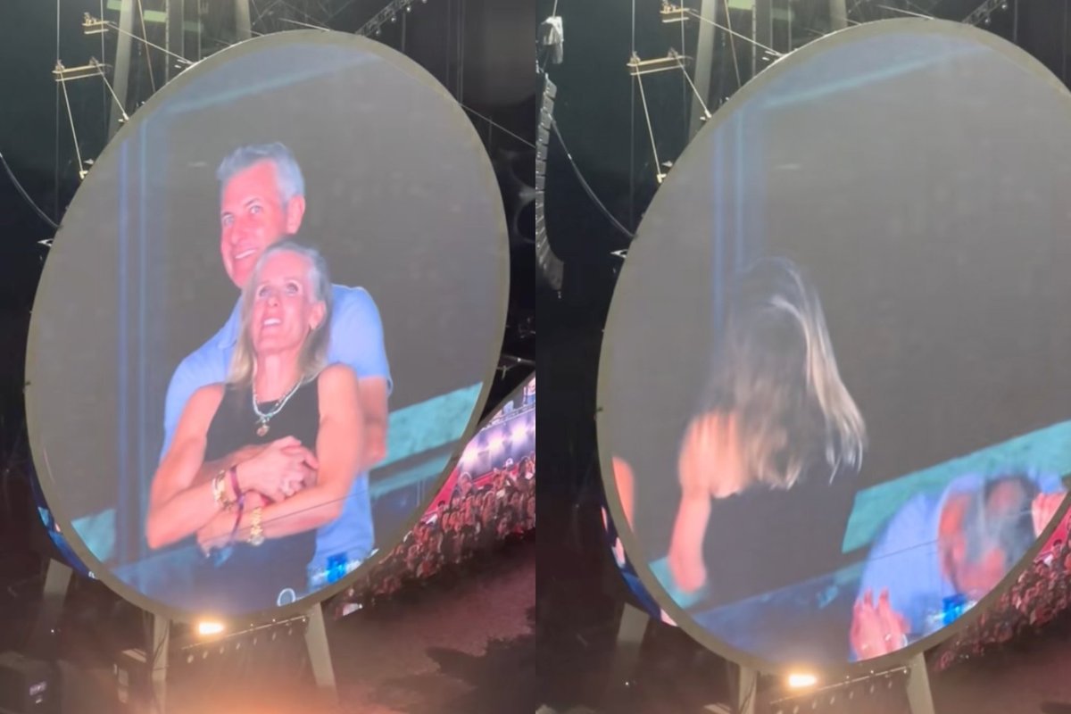 „Coldplay“ koncerto skandale atsidūrusi moteris nutraukė tylą