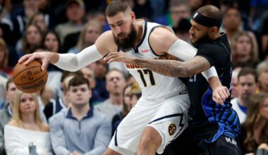 Valančiūną ir „Nuggets“ nuo pergalės skyrė apmaudžiai iš lanko išsisukęs kamuolys