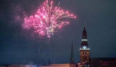 Ryga uždraudė Naujųjų fejerverkus Maskvos laiku