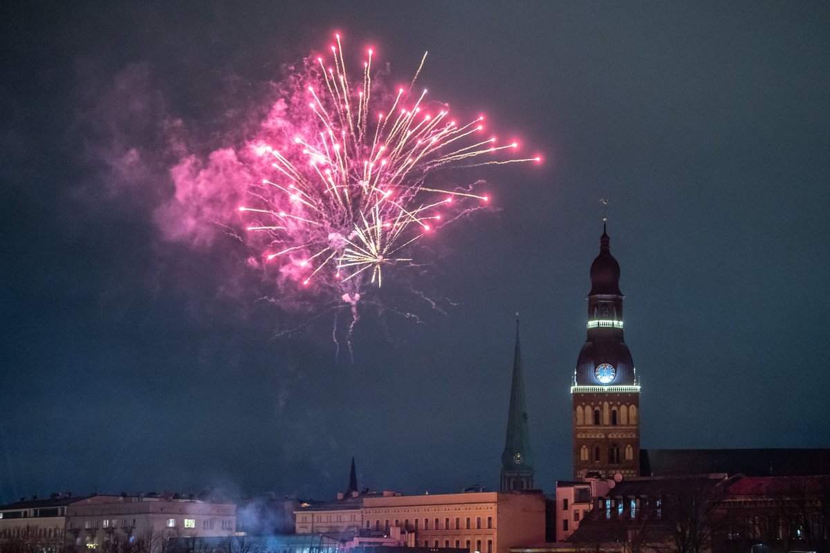 Ryga uždraudė Naujųjų fejerverkus Maskvos laiku