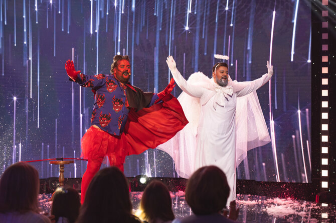 Simono Barono nuotr./„Žvaigždžių duetai. Nauja era“ filmavimas