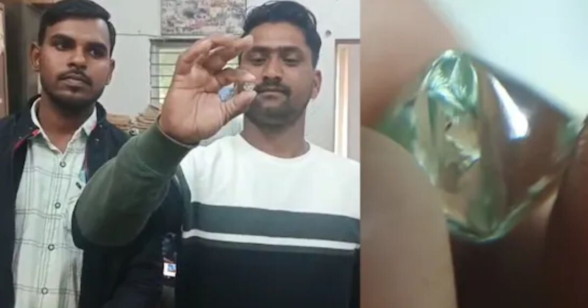 Vos galą su galu galėjo sudurti: du vaikystės draugai Indijoje rado brangų deimantą