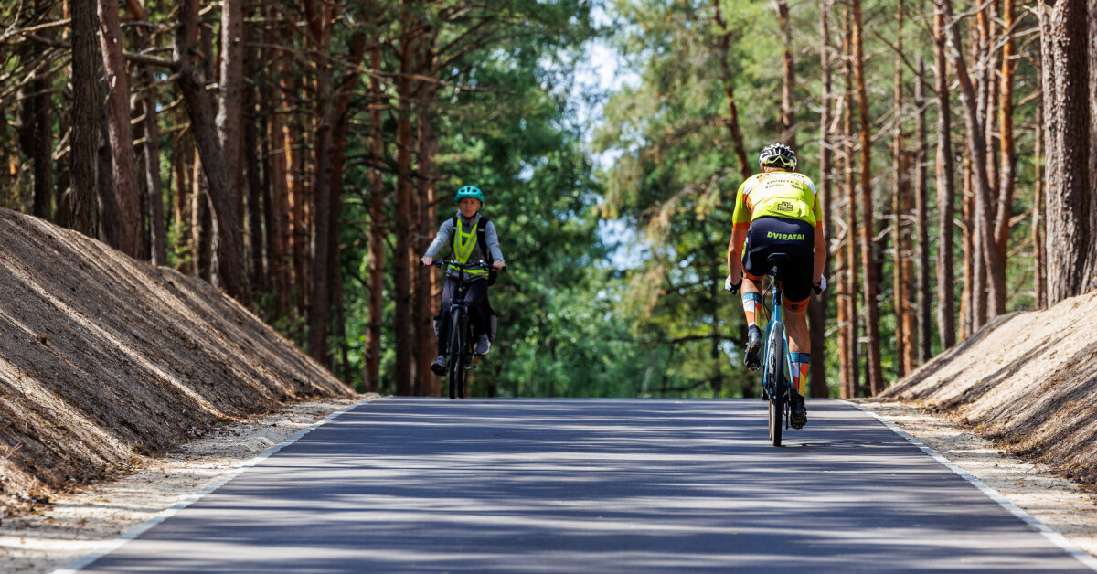 Žagarę ir Skaistgirius iki 2026-ųjų pabaigos sujungs naujas dviračių takas