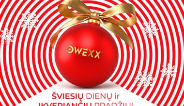 OWEXX sveikina su šventėmis ir linki įkvepiančių pradžių
