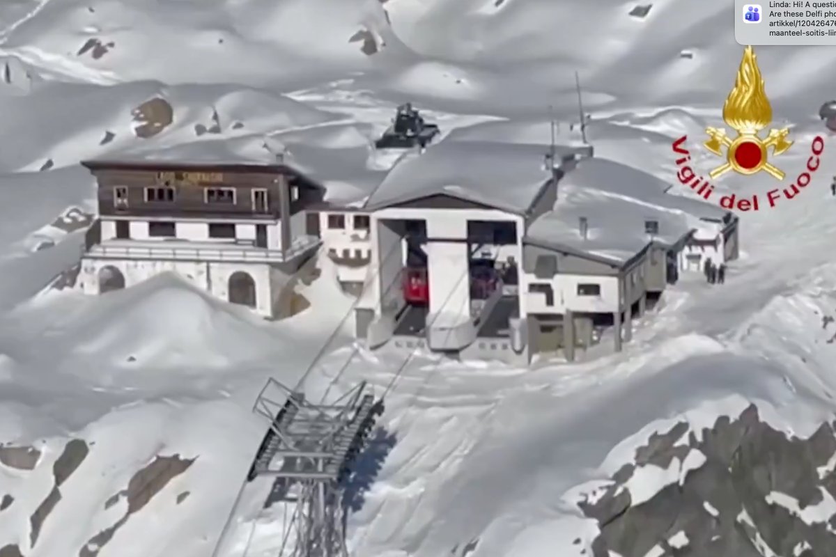 Italijos kalnuose – keltuvo avarija, sužeisti mažiausiai 4 žmonės