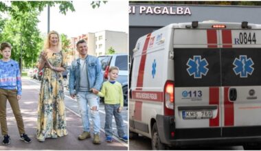 Renatos Norvilės ir jos vyro Deivio sūnus atsidūrė medikų rankose: „Jis jau visiškai nereagavo“