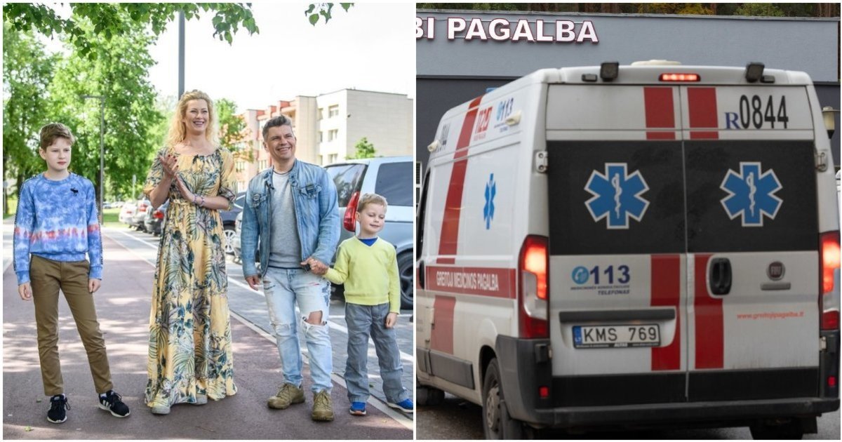 Renatos Norvilės ir jos vyro Deivio sūnus atsidūrė medikų rankose: „Jis jau visiškai nereagavo“