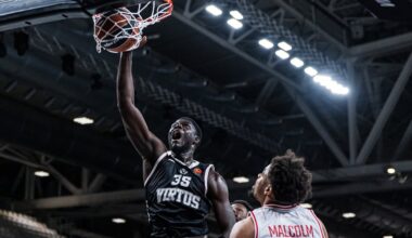 „Virtus“ skaudžiai krito prieš turnyro lyderę