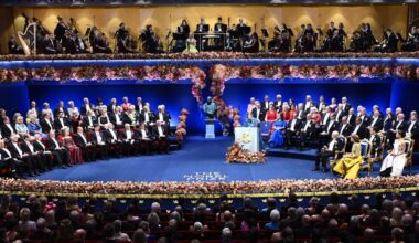 Stokholme įteikti Nobelio premijų medaliai ir diplomai