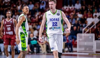 Iš rinktinės grįžęs Blaževičius žibėjo Turkijoje