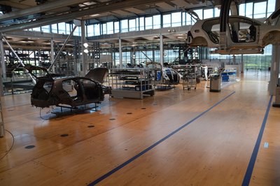 Vokswagen gamykla Drezdene