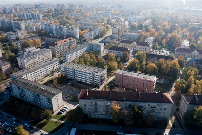 Seni, neefektyvūs pastatai sudaro didžiąją valstybinio NT fondo dalį