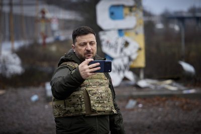 Zelenskis: mano kreipimasis iš Kupiansko paveikė dialogą su amerikiečiais