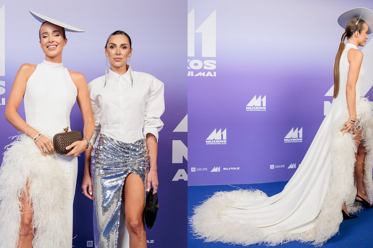 Vakaro karalienė? Apdovanojimuose Viktorija Siegel kilimą pavertė mados podiumu