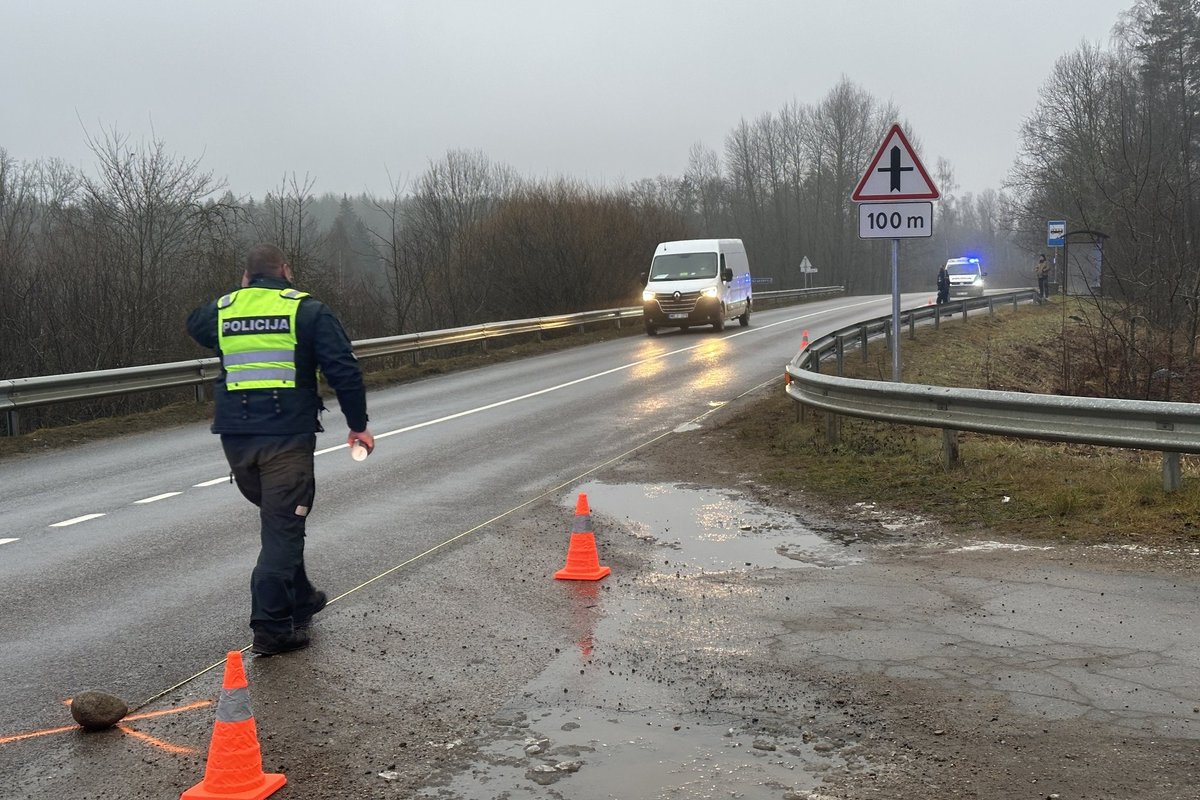 Vilniaus policija ieško, kas mirtinai sužalojo pėsčiąją