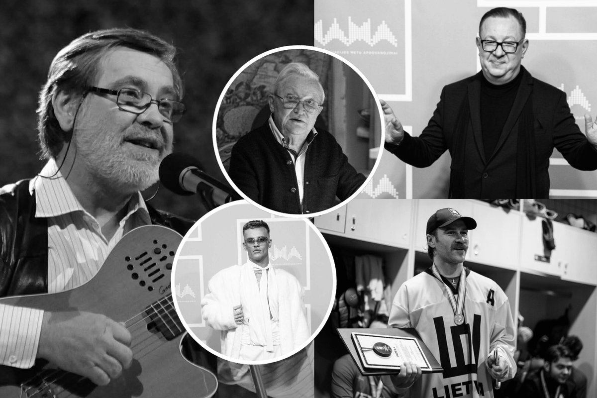 2025 metais Lietuva neteko daug garsių talentų: kviečiame prisiminti