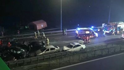 Masinė avarija Lenkijoje