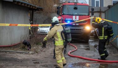 Vilniaus policija įtaria, kad gaisras motelyje buvo sukeltas tyčia - Delfi