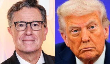 Trumpas paragino „užmigdyti“ komiką Stepheną Colbertą