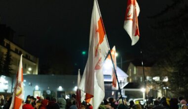 Baltarusijos protestų lyderė Maryja Kalesnikava ragina paleisti visus politinius kalinius