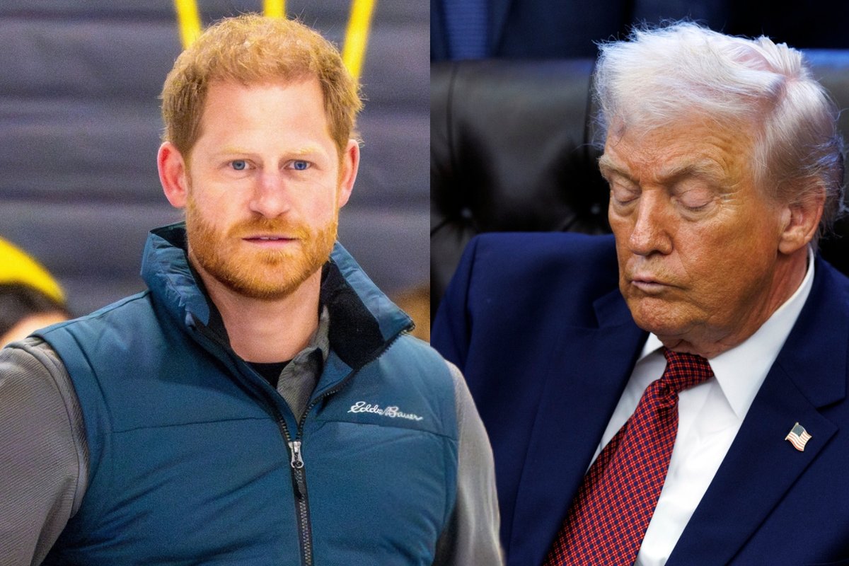 Princas Harry nesusilaikė – eterio metu leptelio aštrią repliką apie Trumpą