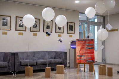 Gentvilas Seime Ruginienei pristatė oro balionų