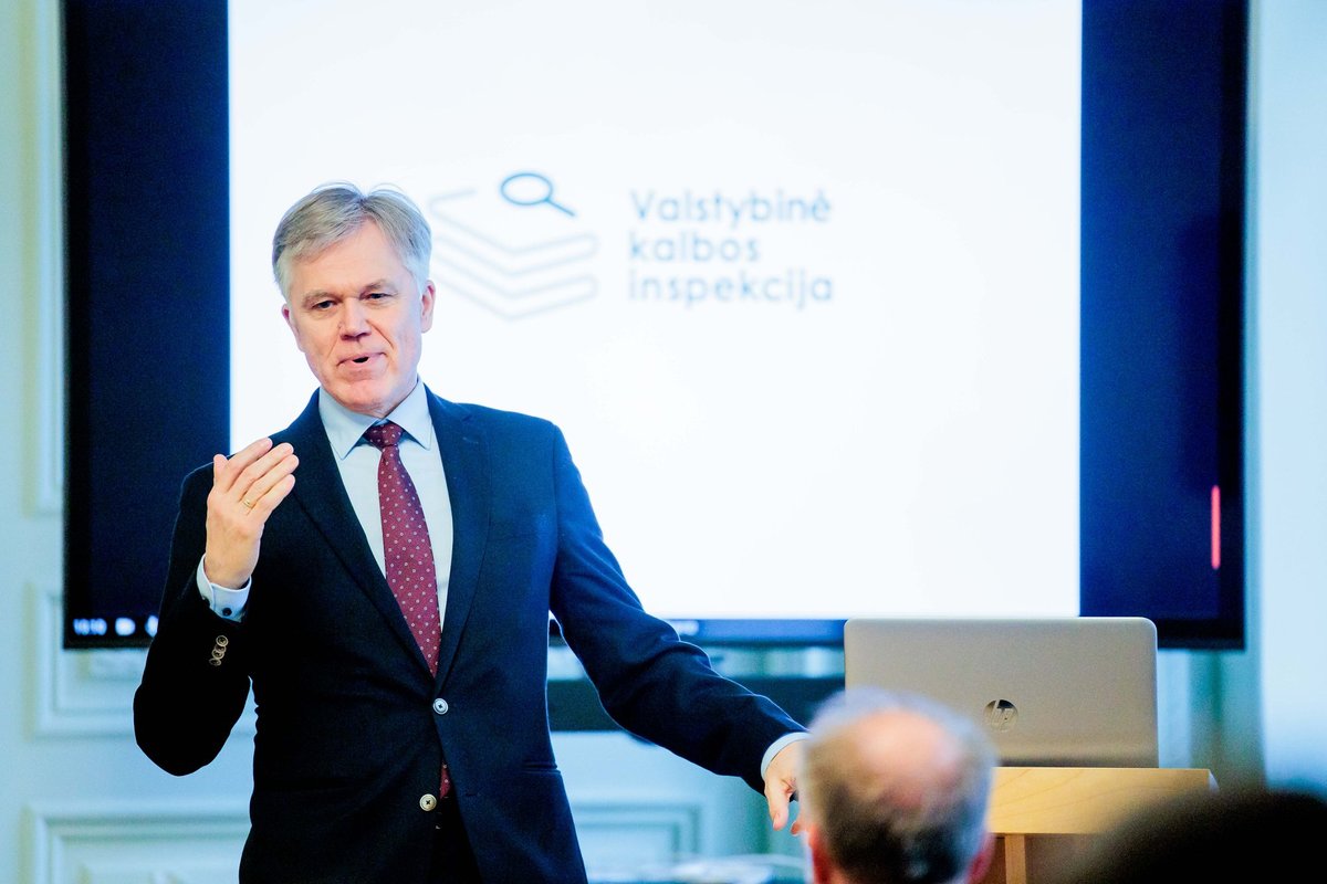 Valotka: neapibrėžta, kad kurjeriai privalo mokėti lietuvių kalbą