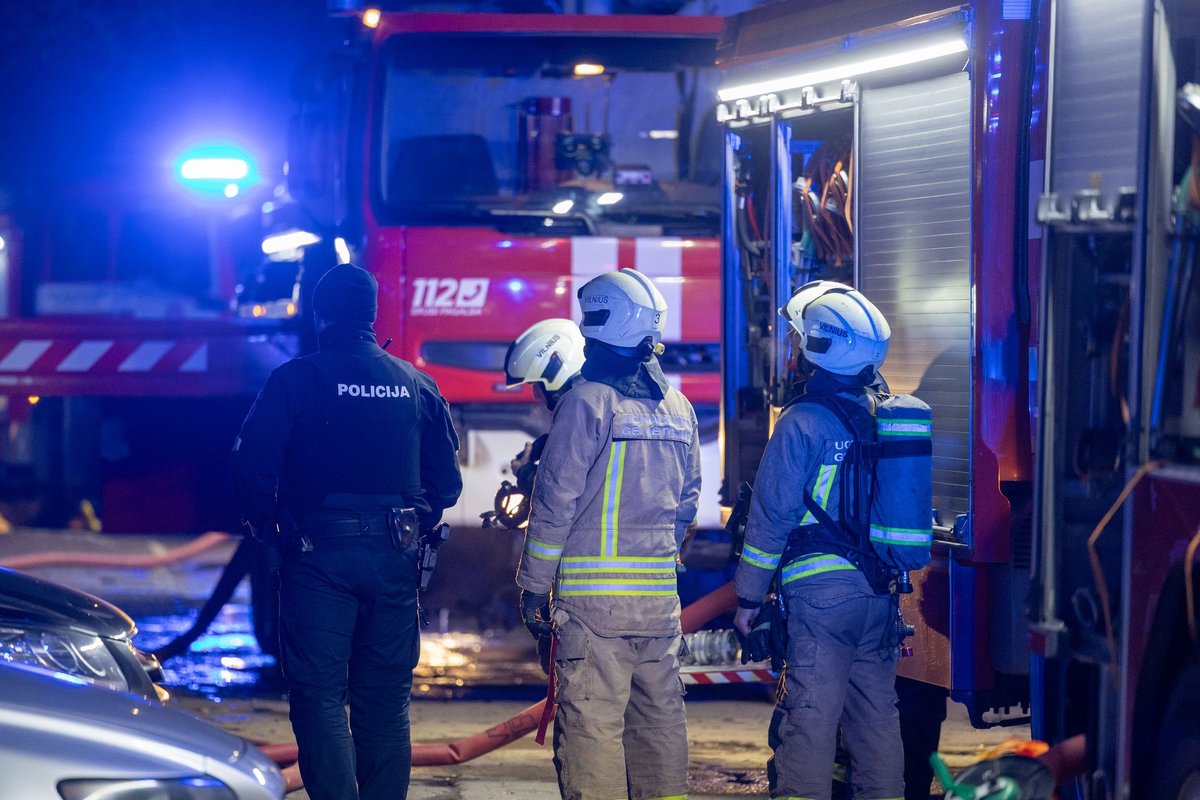 Kėdainiuose esančiame daugiabutyje degė sofa-lova