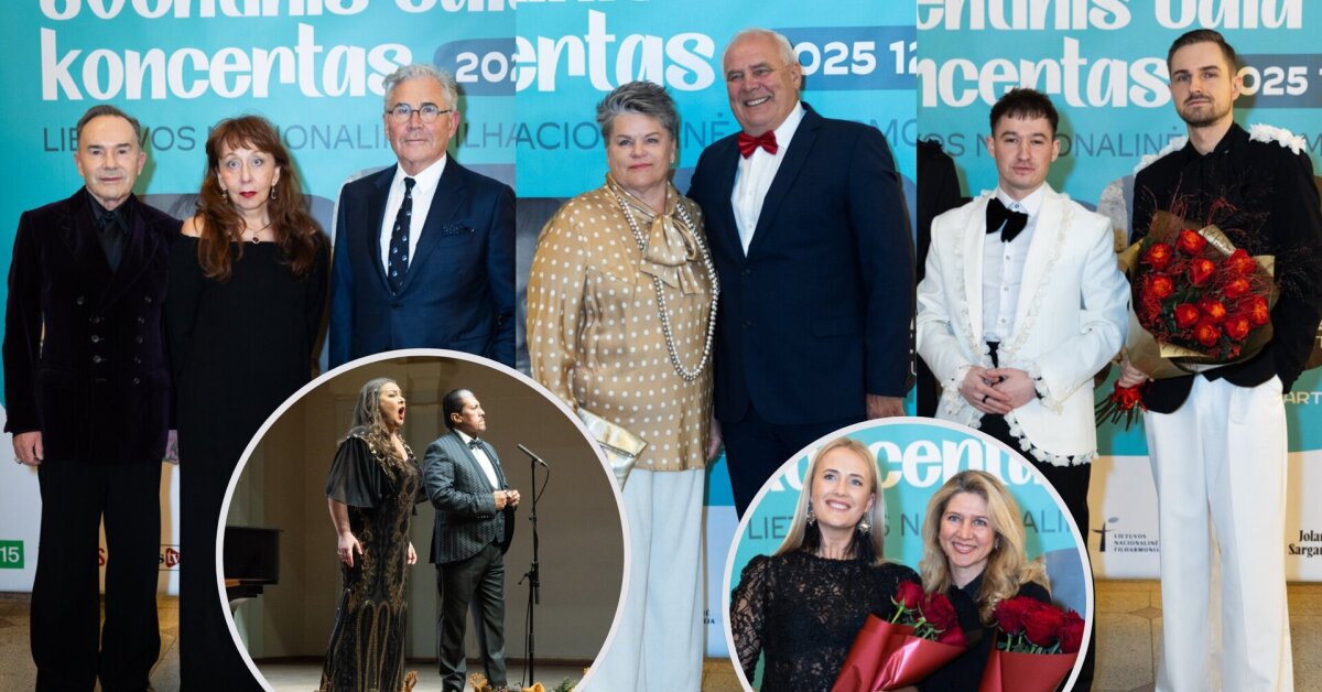 Filharmonijoje – įspūdingas Gala vakaras su operos grandais Nomeda Kazlaus ir Hector Sandoval: publika liko sužavėta | Vardai
