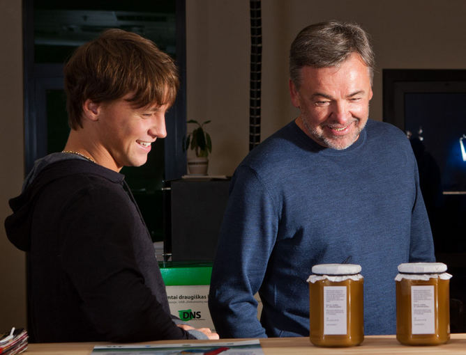 Gretos Skaraitienės / BNS nuotr./Ričardas Berankis ir Remigijus Balžekas